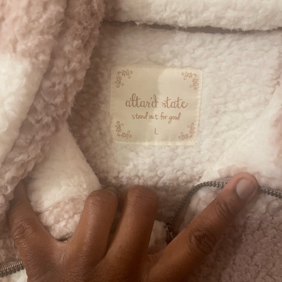 Altar’d State Plaid Wubby Jacket - Picture 3 of 4